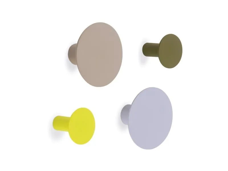 Remember Wandhaken 4 stück, Grau/Taupe Remember Wandhaken 4 stück, Grau/Taupe