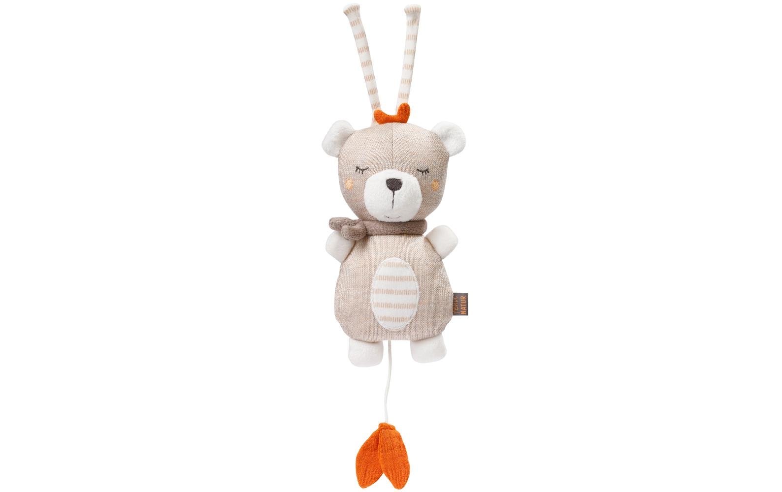 fehn Spieluhr Mini Natur Teddy