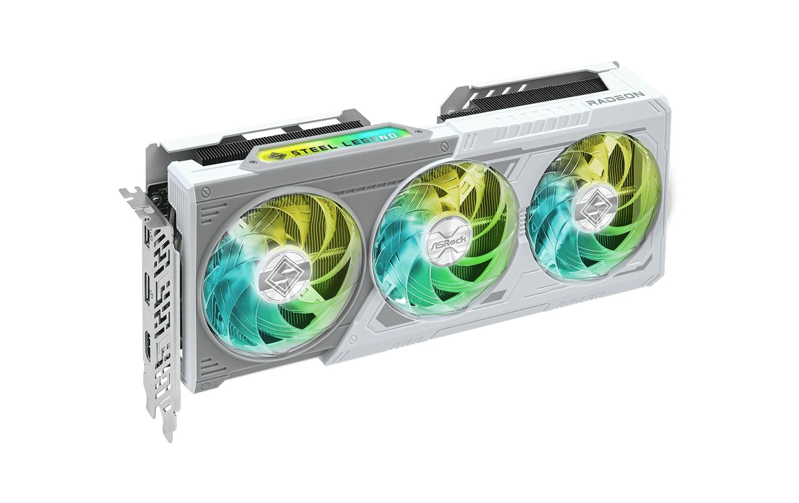 ASRock Grafikkarte AMD Radeon RX9060 XT Steel Leg 8GB OC ASRock Grafikkarte AMD Radeon RX9060 XT Steel Leg 8GB OC