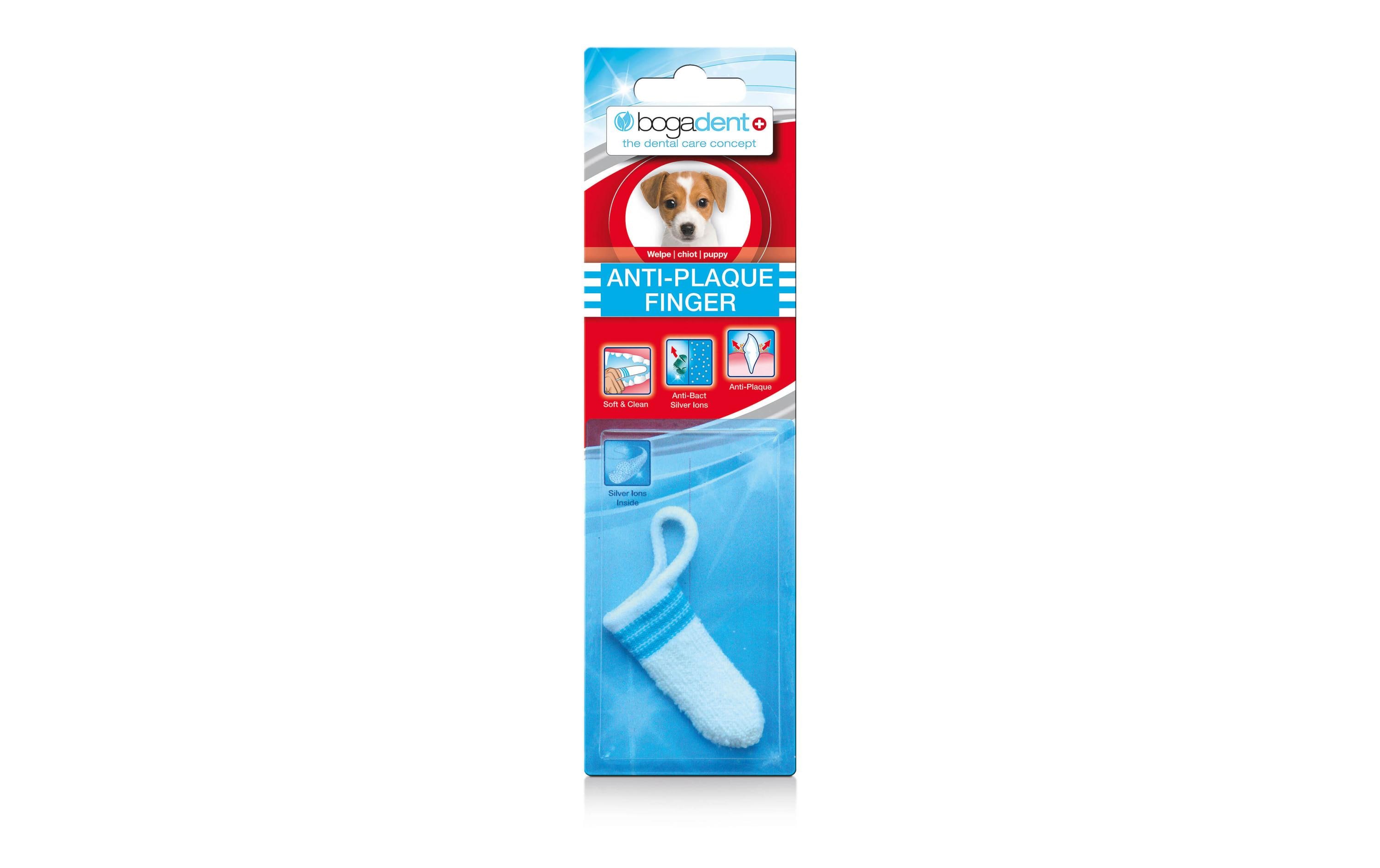 bogar Anti-Plaque Finger für Welpen, 1 Stück