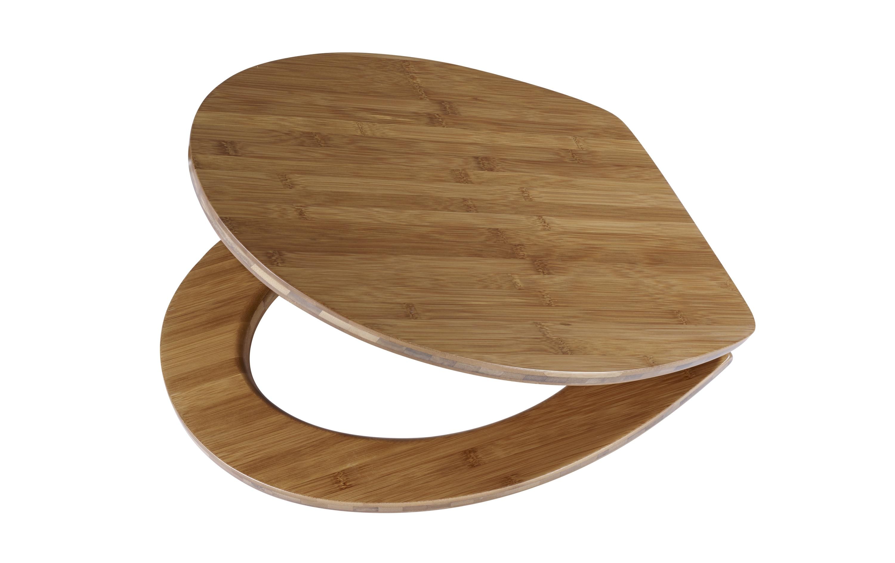 diaqua® Toilettensitz Lyon mit Absenkautomatik, Braun