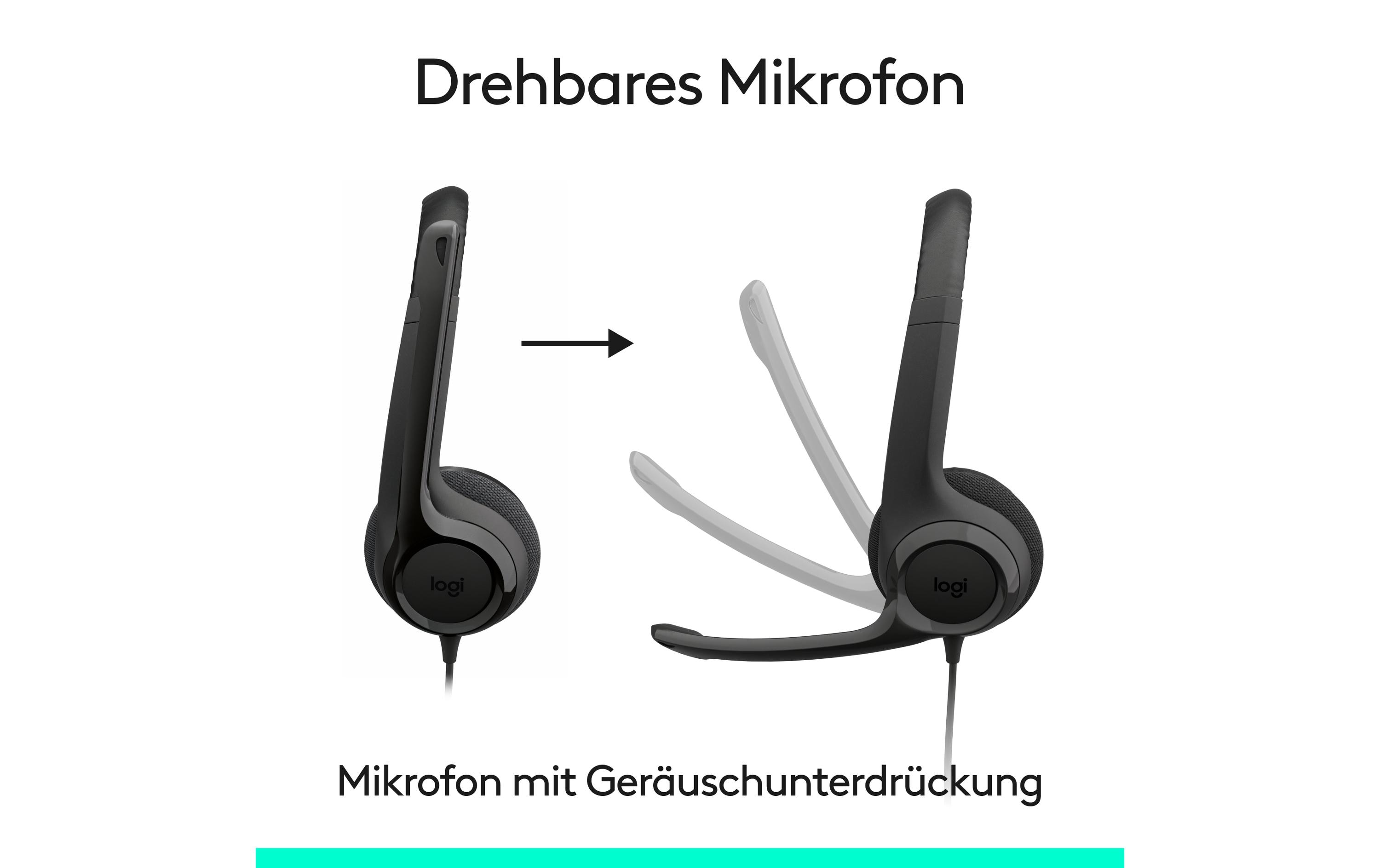 Logitech Headset H390 Stereo USB-C