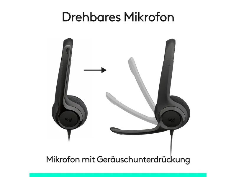 Logitech Headset H390 Stereo USB-C