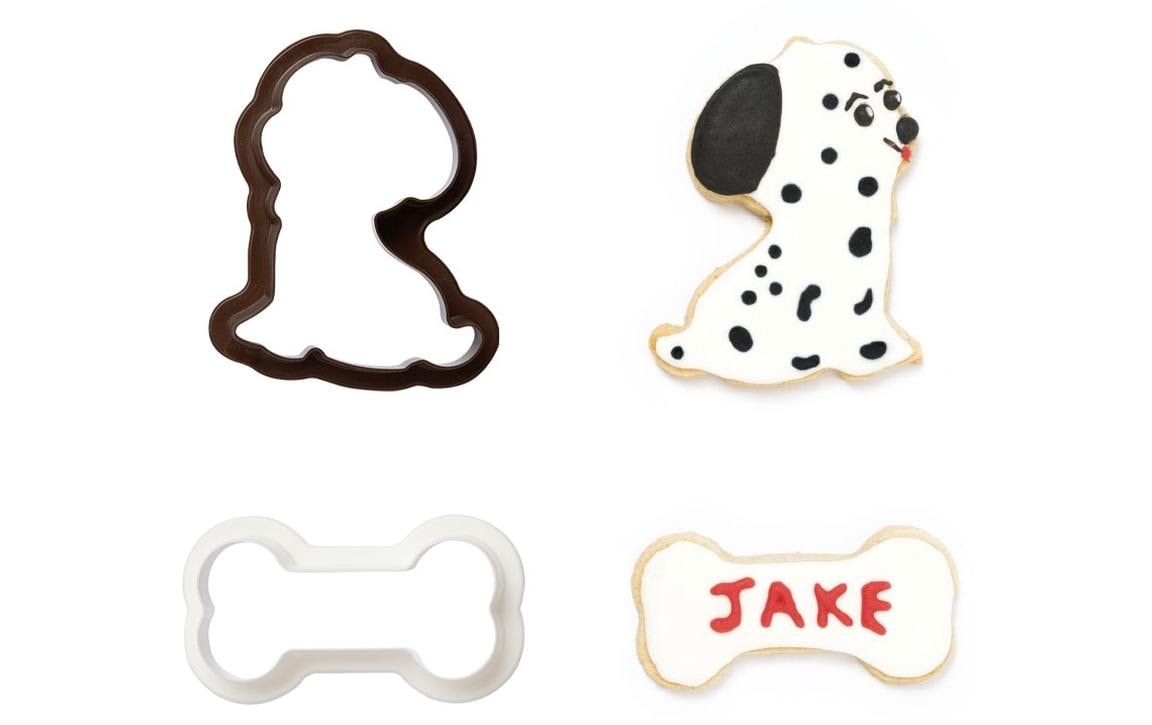 Decora Guetzli-Ausstecher-Set Mini 2 Stück, Hund