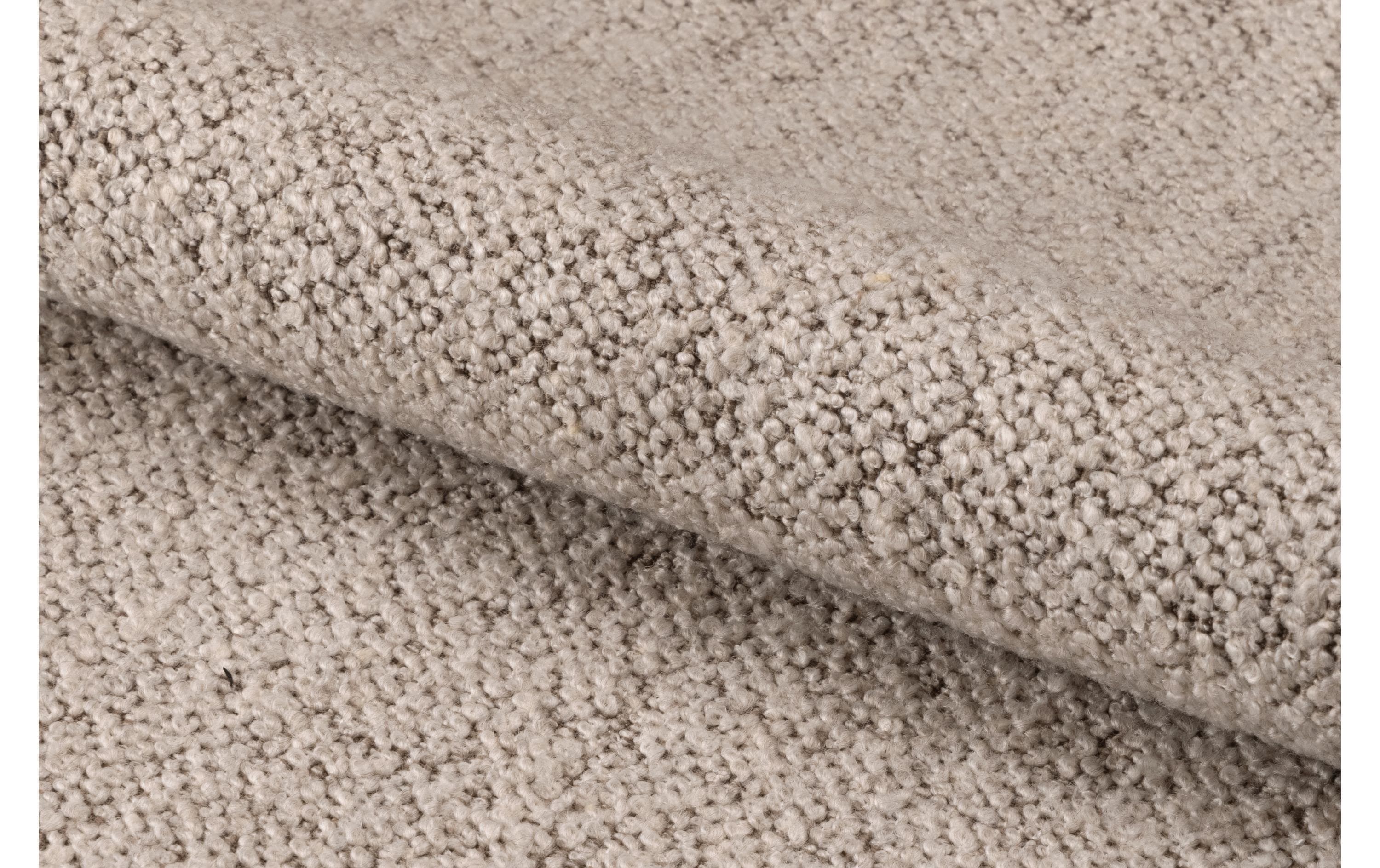 AC Design Sessel London Stahl/Textil, Beige