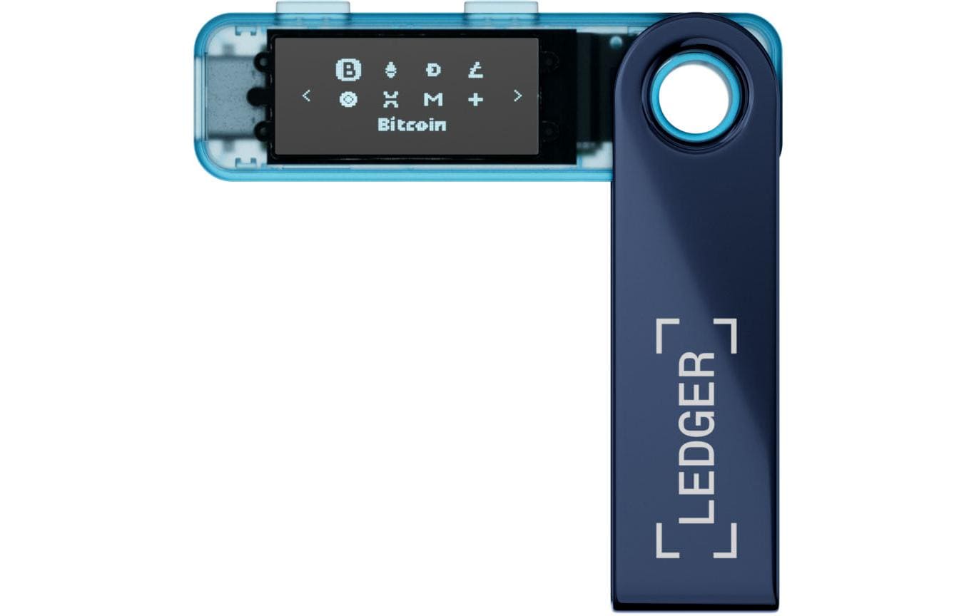 Ledger Nano S Plus Sapphire Blue