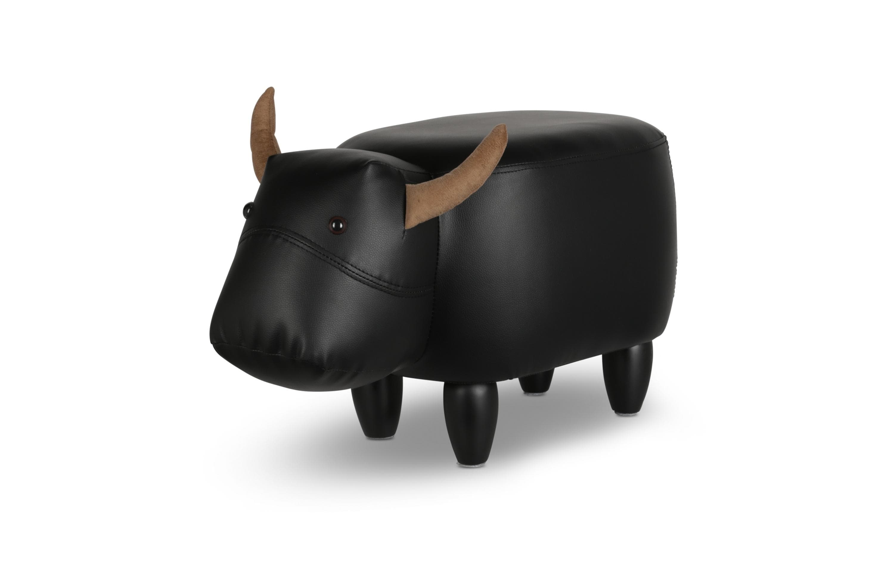 zoosy Kinderhocker Kuh Nero Schwarz zoosy Kinderhocker Kuh Nero Schwarz