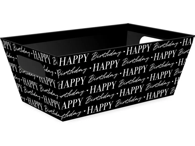 Braun + Company Geschenkbox Graphic Birthday 25 x 16 x 7.5 cm Braun + Company Geschenkbox Graphic Birthday 25 x 16 x 7.5 cm