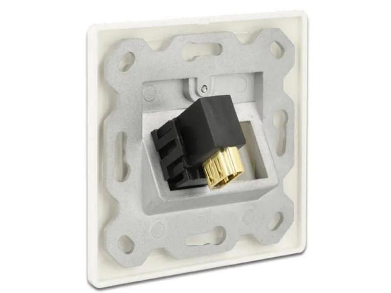 Delock Keystone-Modul HDMI Typ-A, 90°, SW 90° gewinkelt Delock Keystone-Modul HDMI Typ-A, 90°, SW 90° gewinkelt