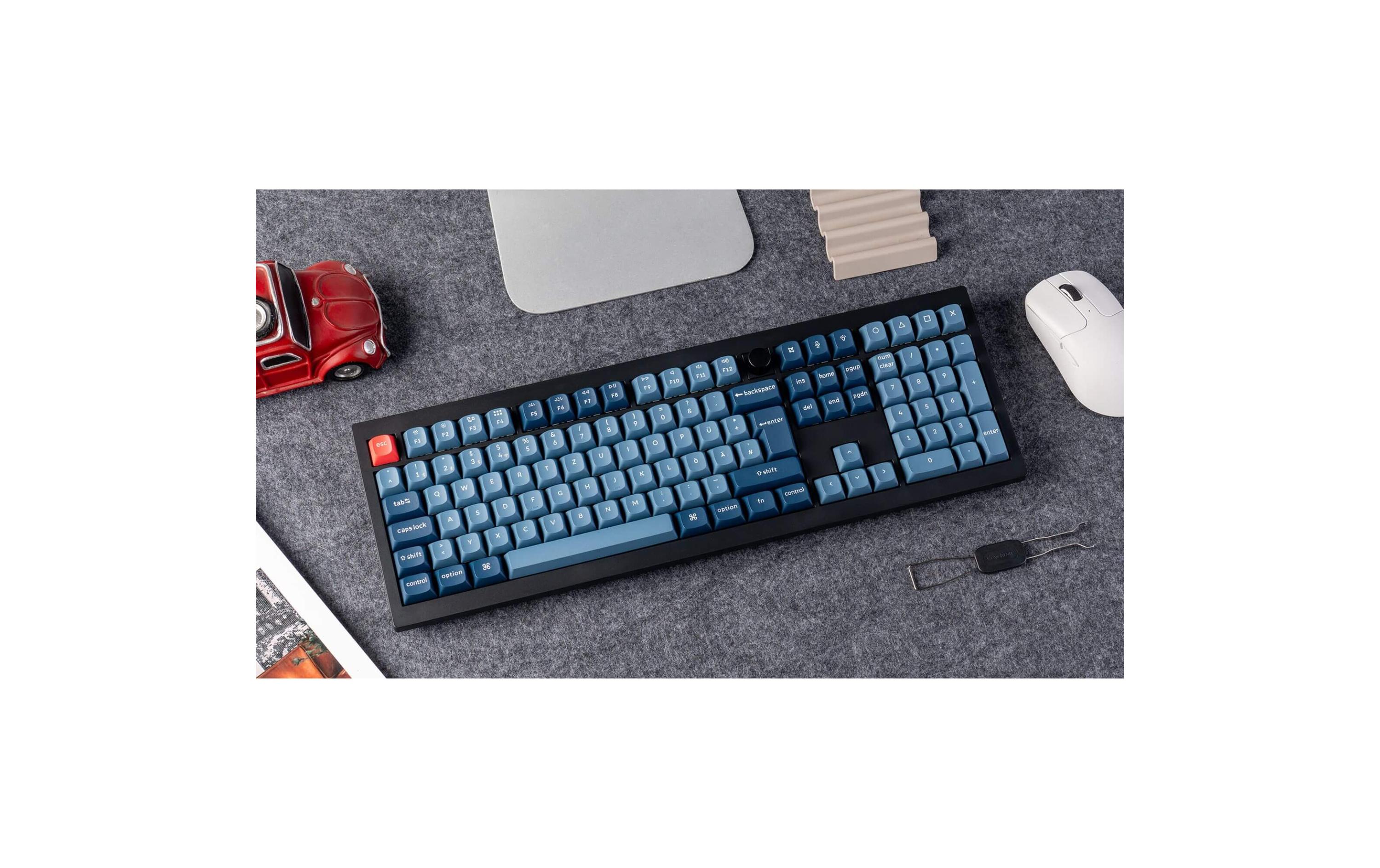 Keychron Gaming-Tastatur V6 Max Black Brown Switch
