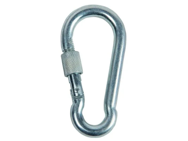 Meister Karabinerhaken Ø 8 mm, 80 mm, 230 kg 1 Stück Meister Karabinerhaken Ø 8 mm, 80 mm, 230 kg 1 Stück