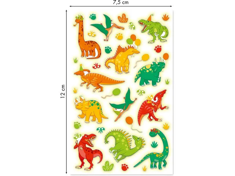 Clairefontaine Motivsticker Phospho Dino Clairefontaine Motivsticker Phospho Dino