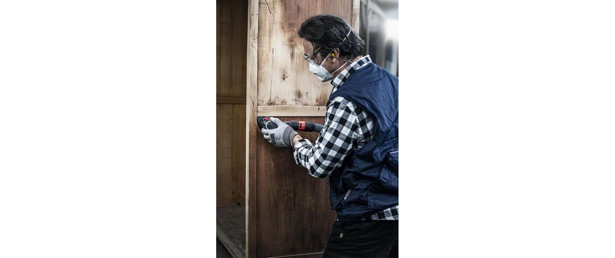 Bosch Professional Schleifpapier EXPERT C470, 93 mm, G 100, 5 Stück