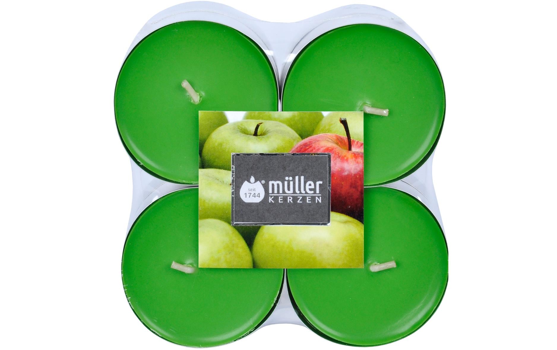 müller Kerzen Duftkerze Juicy Apple 8 Stück