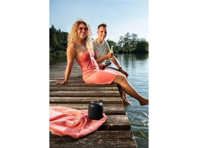 Hama Bluetooth Speaker Bomb 3.0 Wasserdicht LED 16 W Schwarz