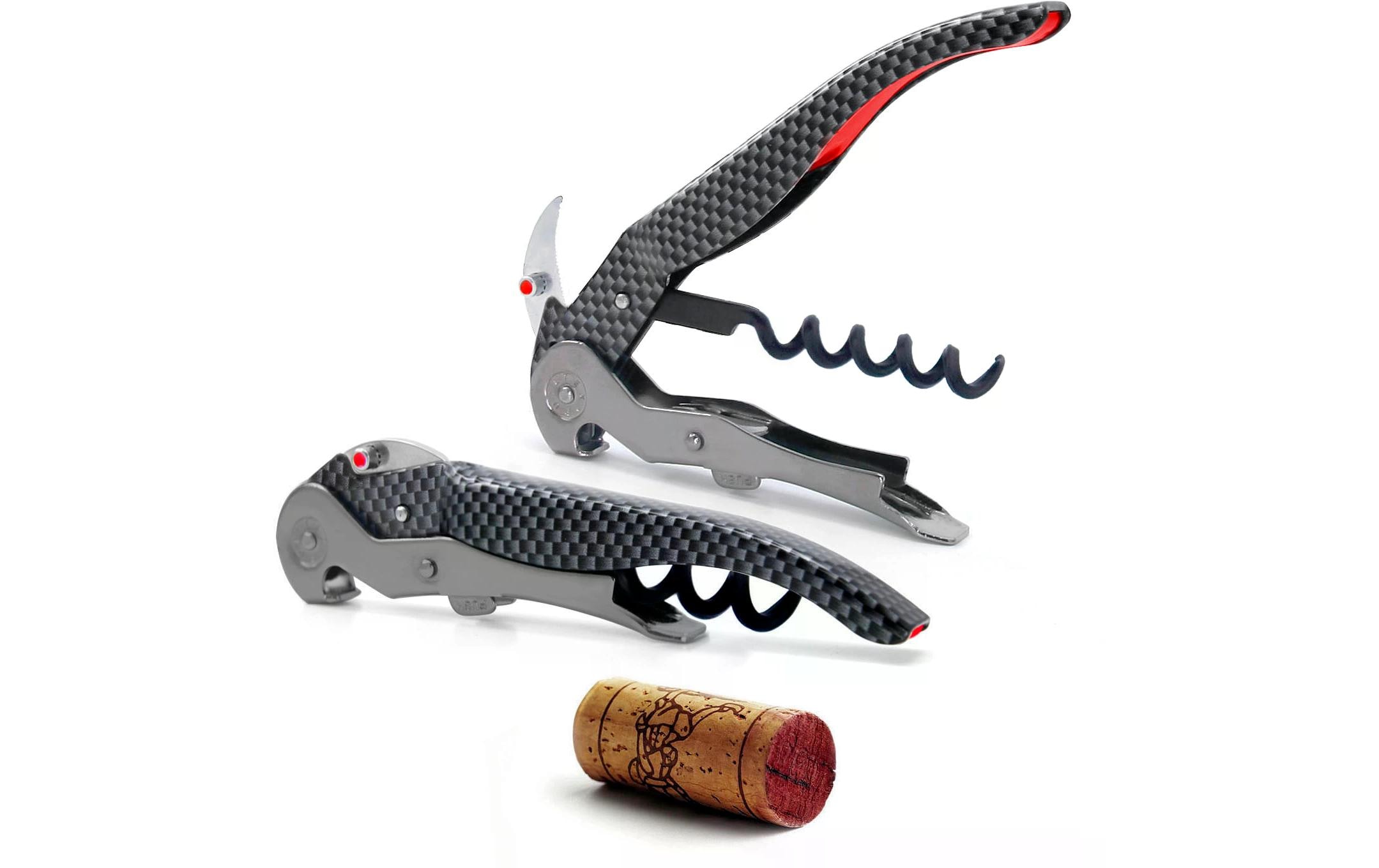 Pulltex Korkenzieher ClickCut Monza Grau/Silber