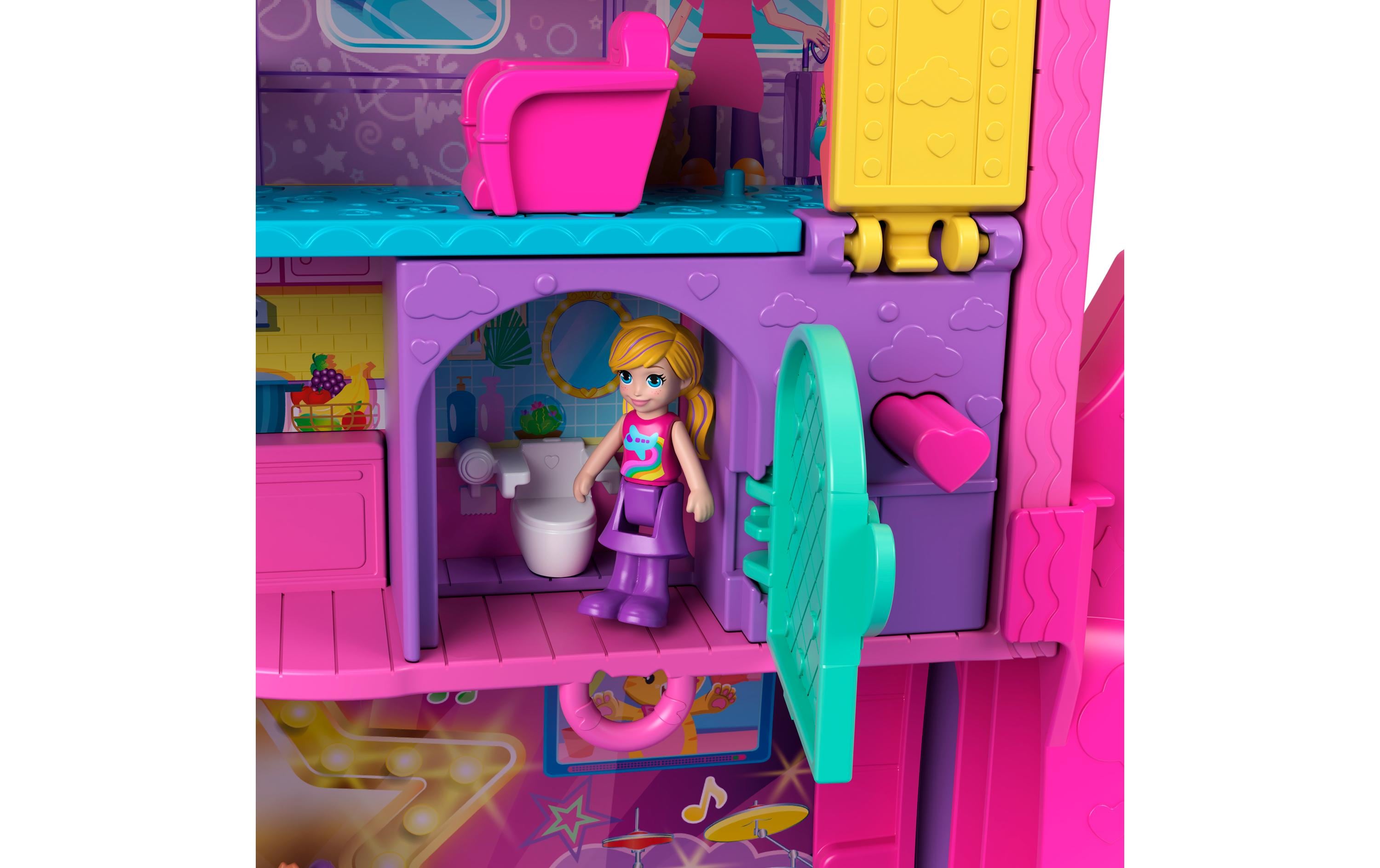 Polly Pocket Spielset Kitty Plane