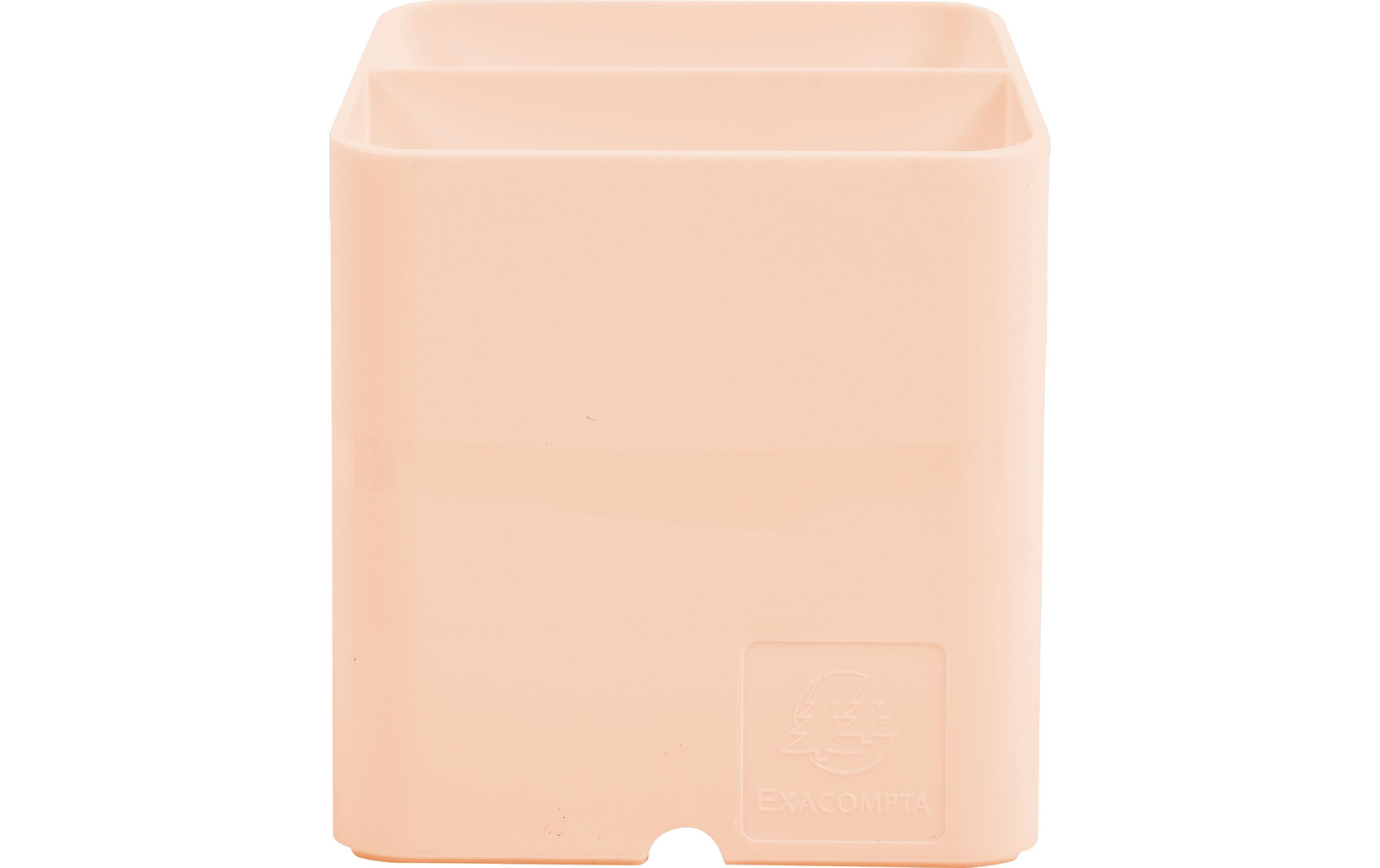 Exacompta Stiftehalter Pen-Cube Aquarel, Korallenrot