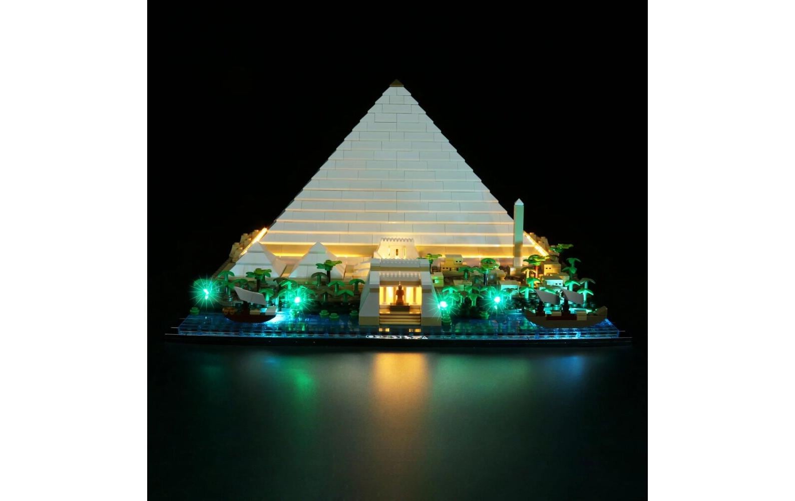 BrickBling LED-Licht-Set für LEGO® 21058 Cheops Pyramide