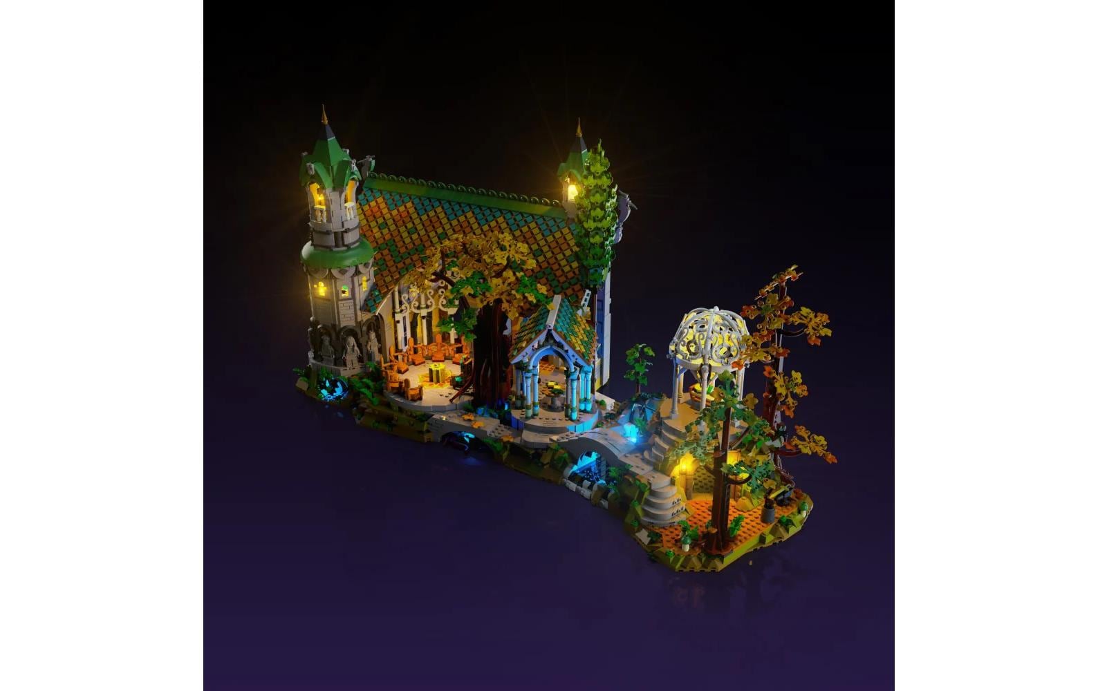 Light My Bricks LED-Licht-Set für LEGO® Der Herr der Ringe Bruchtal 10316