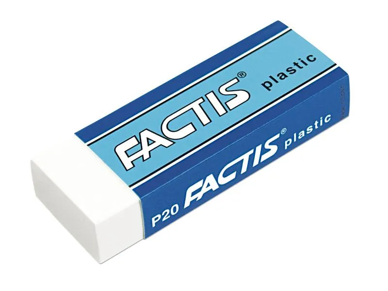 Factis Radiergummi P20 Weiss
