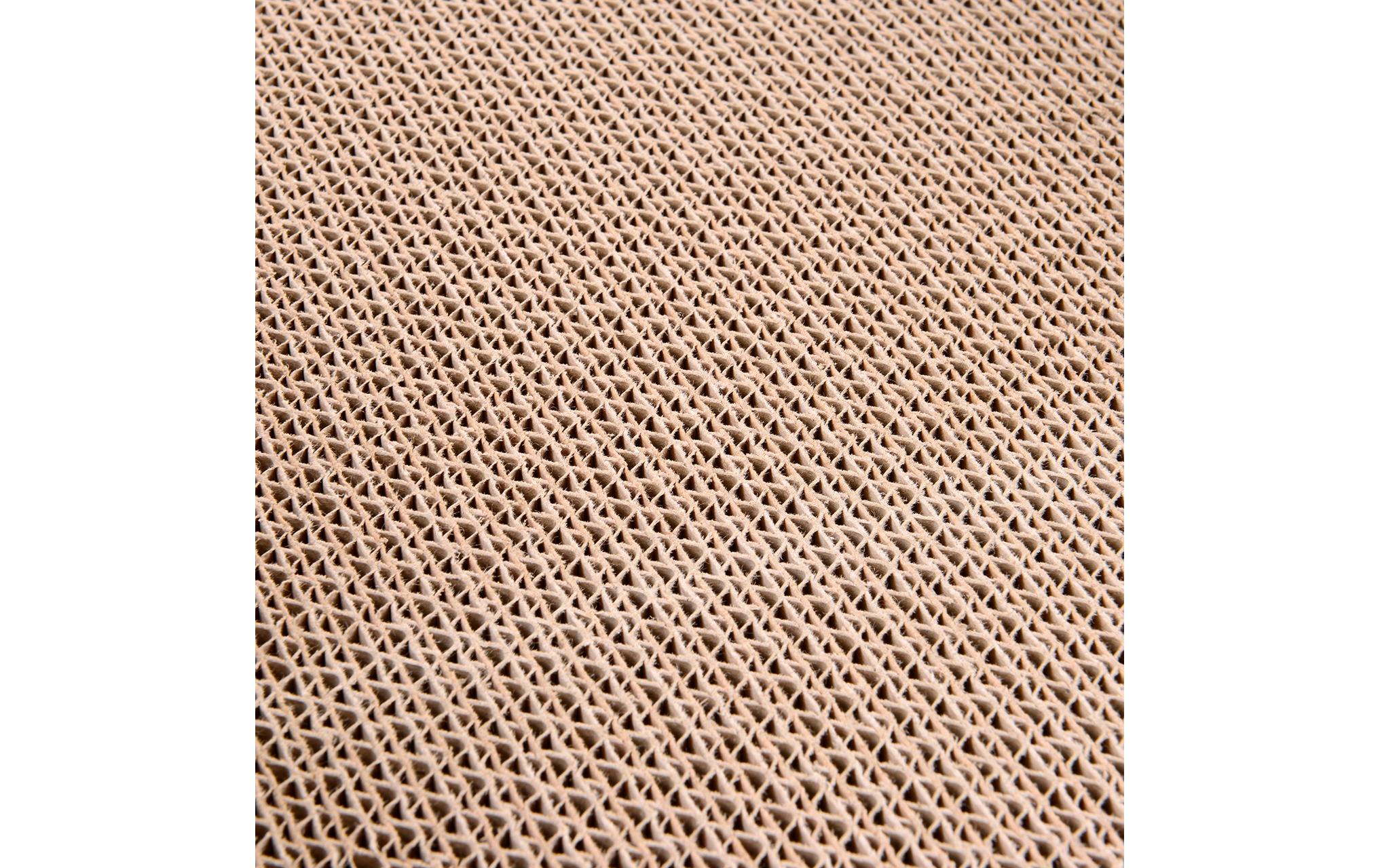 CanadianCat Kratzmöbel Kratzkarton, Braun-weiss