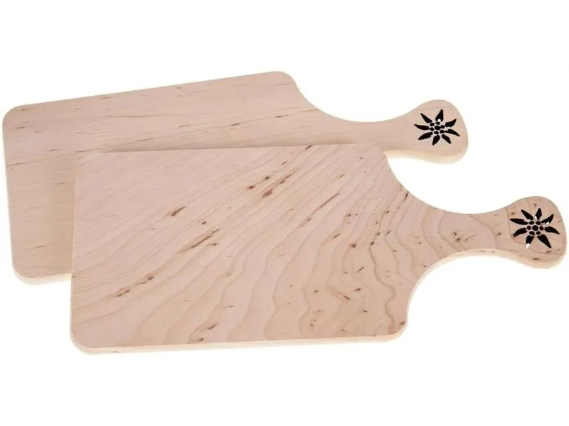 creanorm Schneidebrett FSC Erle geölt 32 x 14 x 1.2 cm, Edelweiss creanorm Schneidebrett FSC Erle geölt 32 x 14 x 1.2 cm, Edelweiss