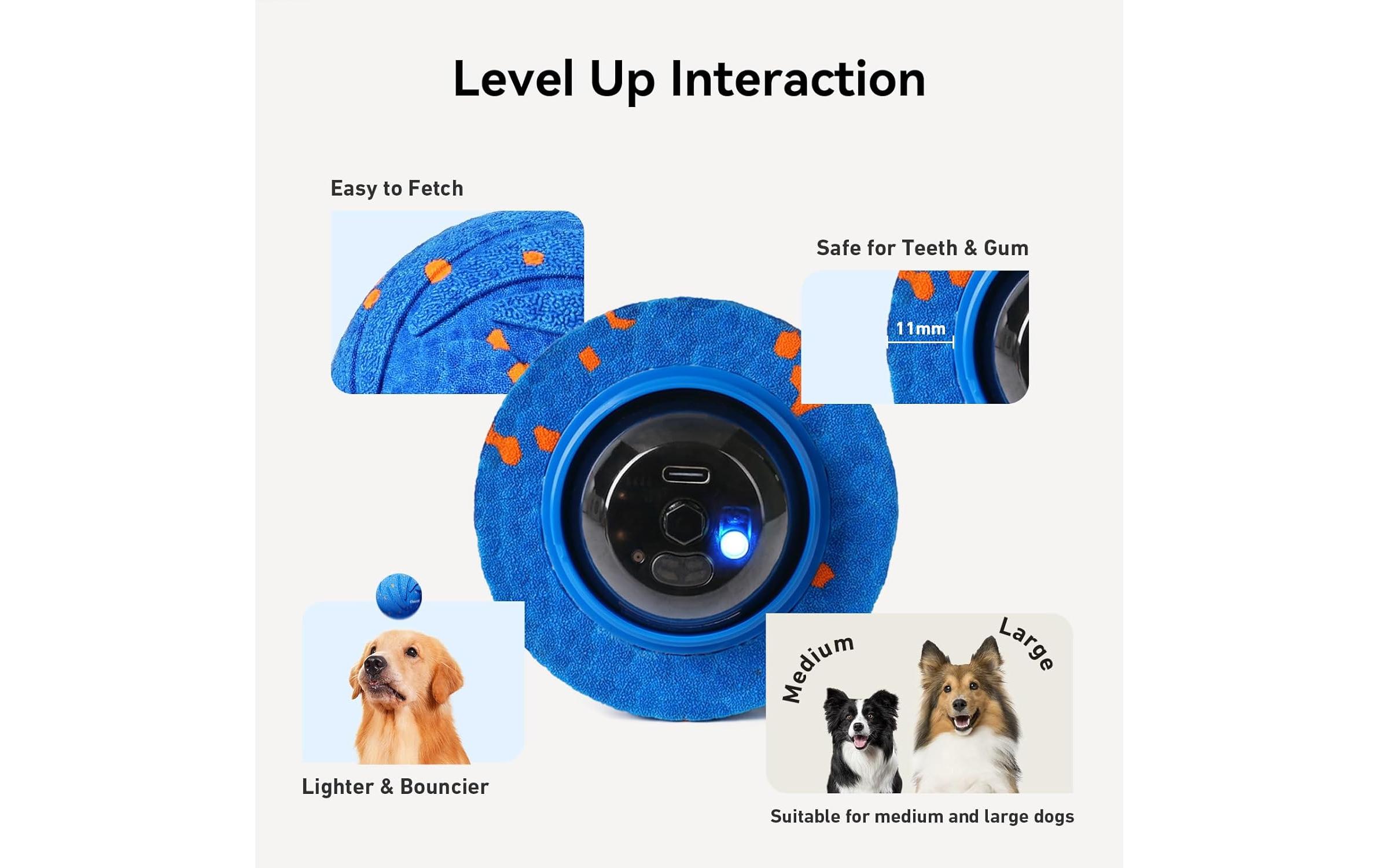 Cheerble Hunde-Spielzeug Wicked Ball Air