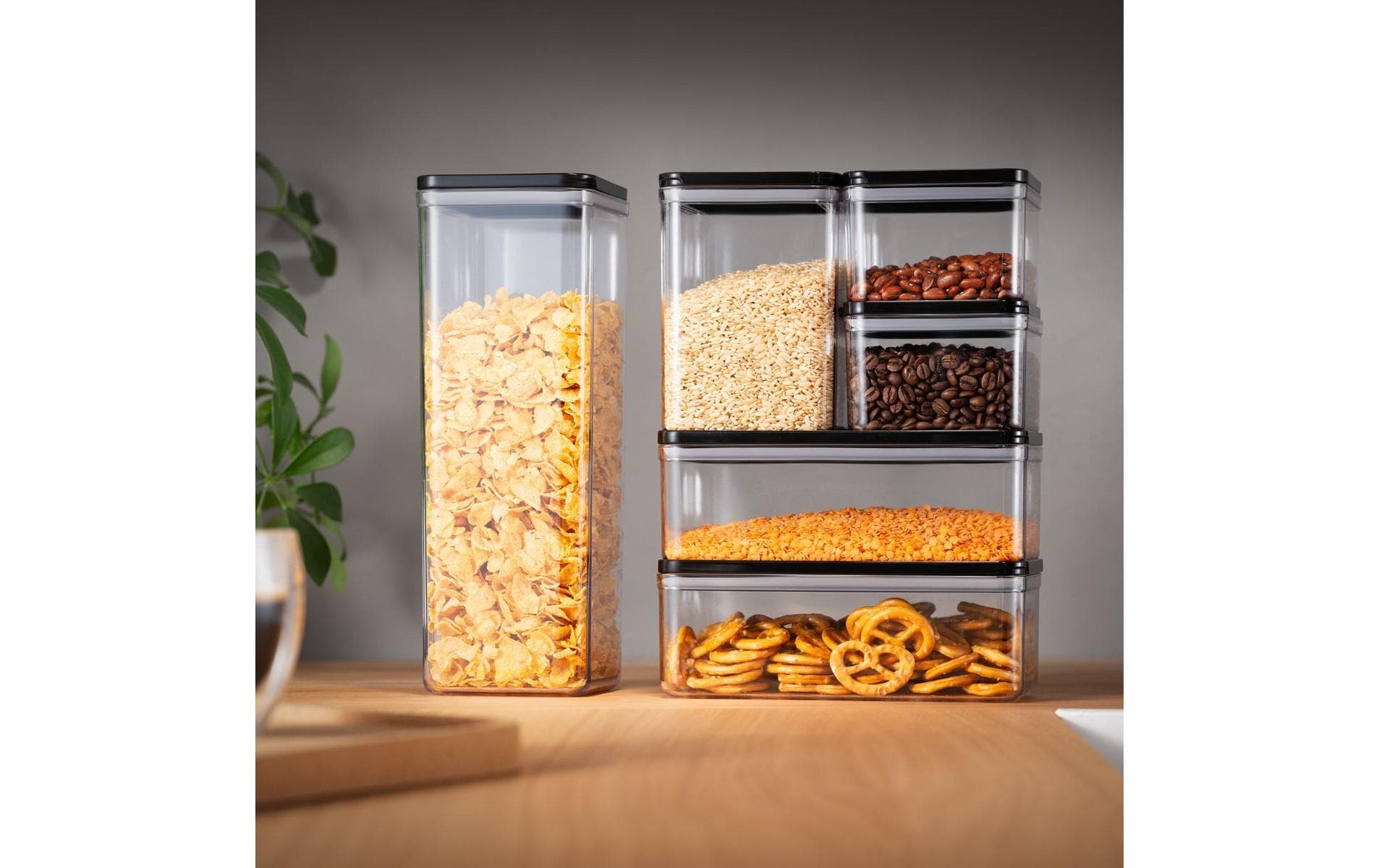 Bodum Vorratsdose Canteen 6er Set Schwarz