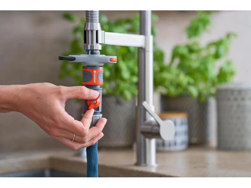 GARDENA Gartenschlauch Liano Xtreme 1/2, 10 m Set + Indoor-Adapter GARDENA Gartenschlauch Liano Xtreme 1/2, 10 m Set + Indoor-Adapter