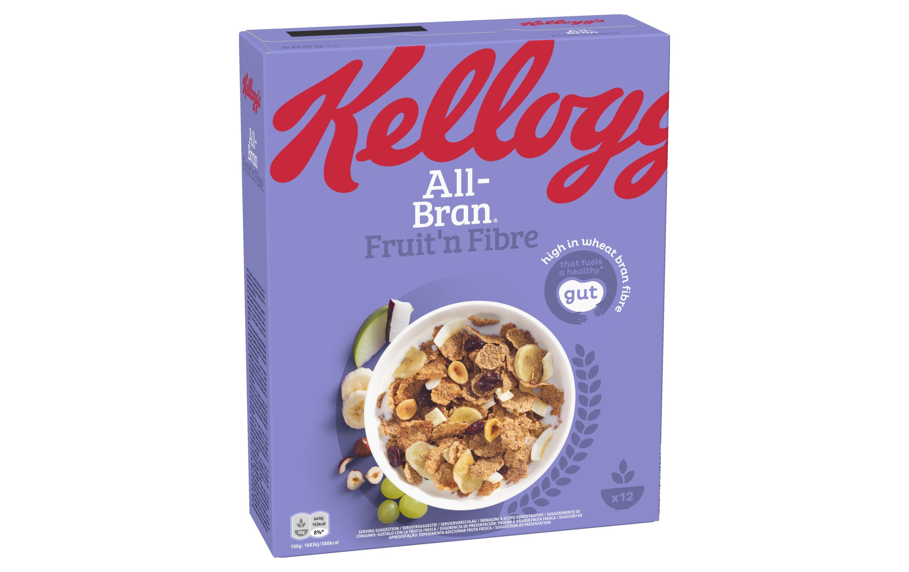 Kellogg's Cerealien All Bran Fruit n`Fibre 500 g Kellogg's Cerealien All Bran Fruit n`Fibre 500 g