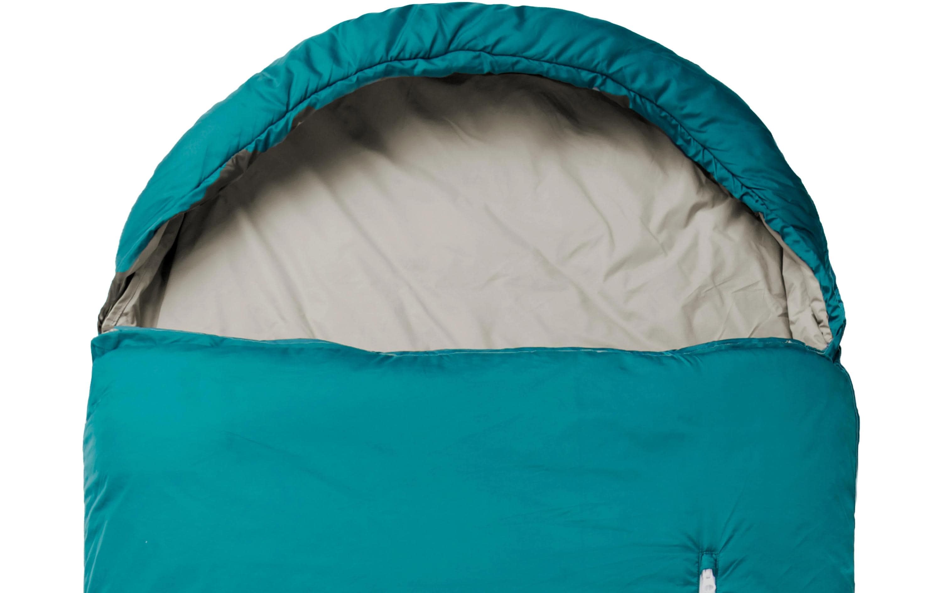 Grüezi Bag Schlafsack Biopod Wolle Goas Comfort Polyester, Dark Petrol