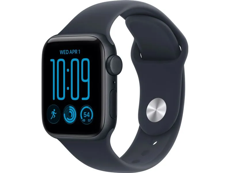 Apple Watch SE 3 40 mm CEL 2026 Midnight Alu, Blue SP Band S/M