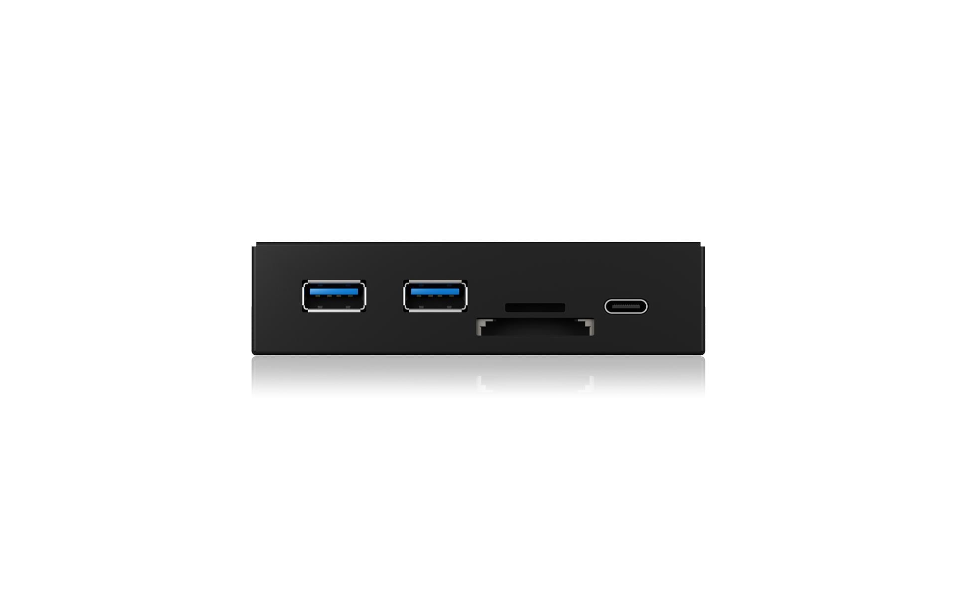 ICY BOX Front Panel IB-HUB1417-i3 USB 3.0 Type-C/Type-A Hub 3.5 ICY BOX Front Panel IB-HUB1417-i3 USB 3.0 Type-C/Type-A Hub 3.5