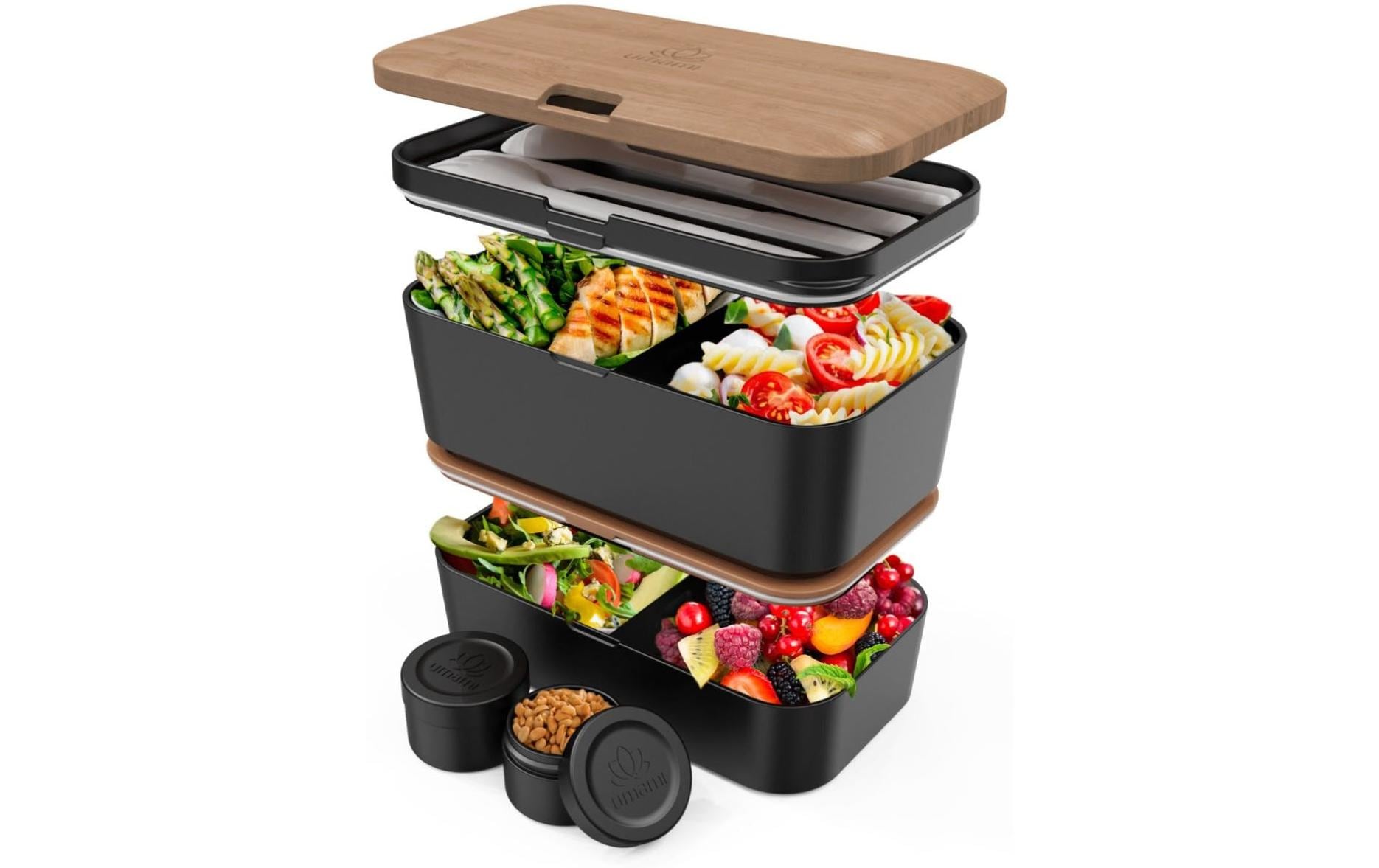 Umami Lunchbox Nestable L Cherry Black