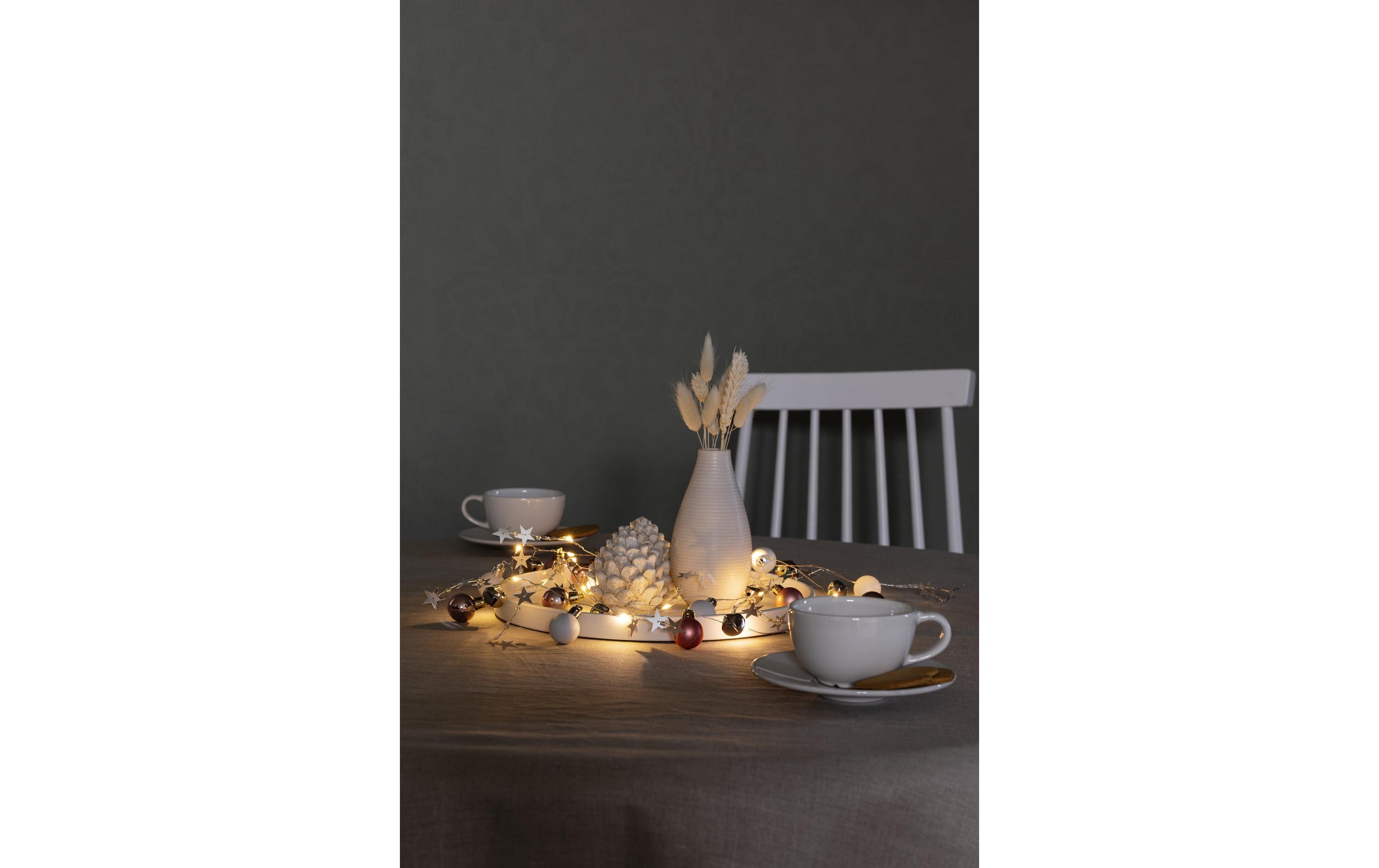 Konstsmide LED-Lichterkette Perlen, 20 LED, 1.9 m, Indoor