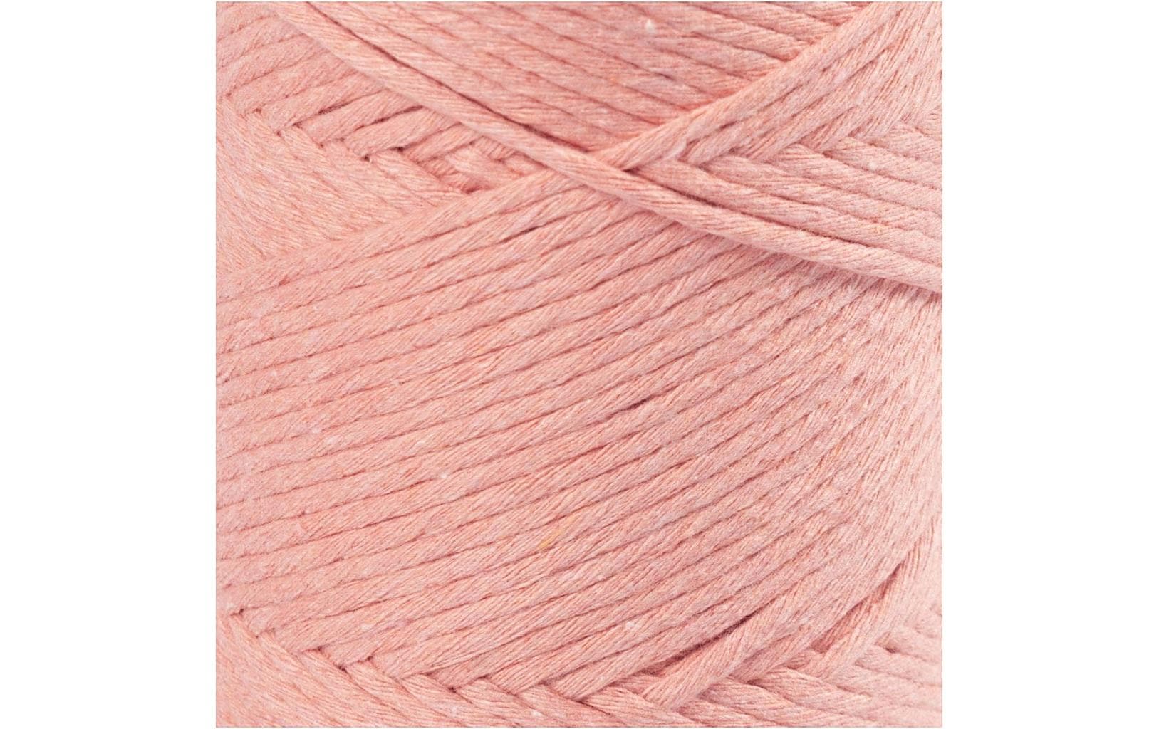 Creativ Company Baumwollgarn Macramé Kordel Rosa