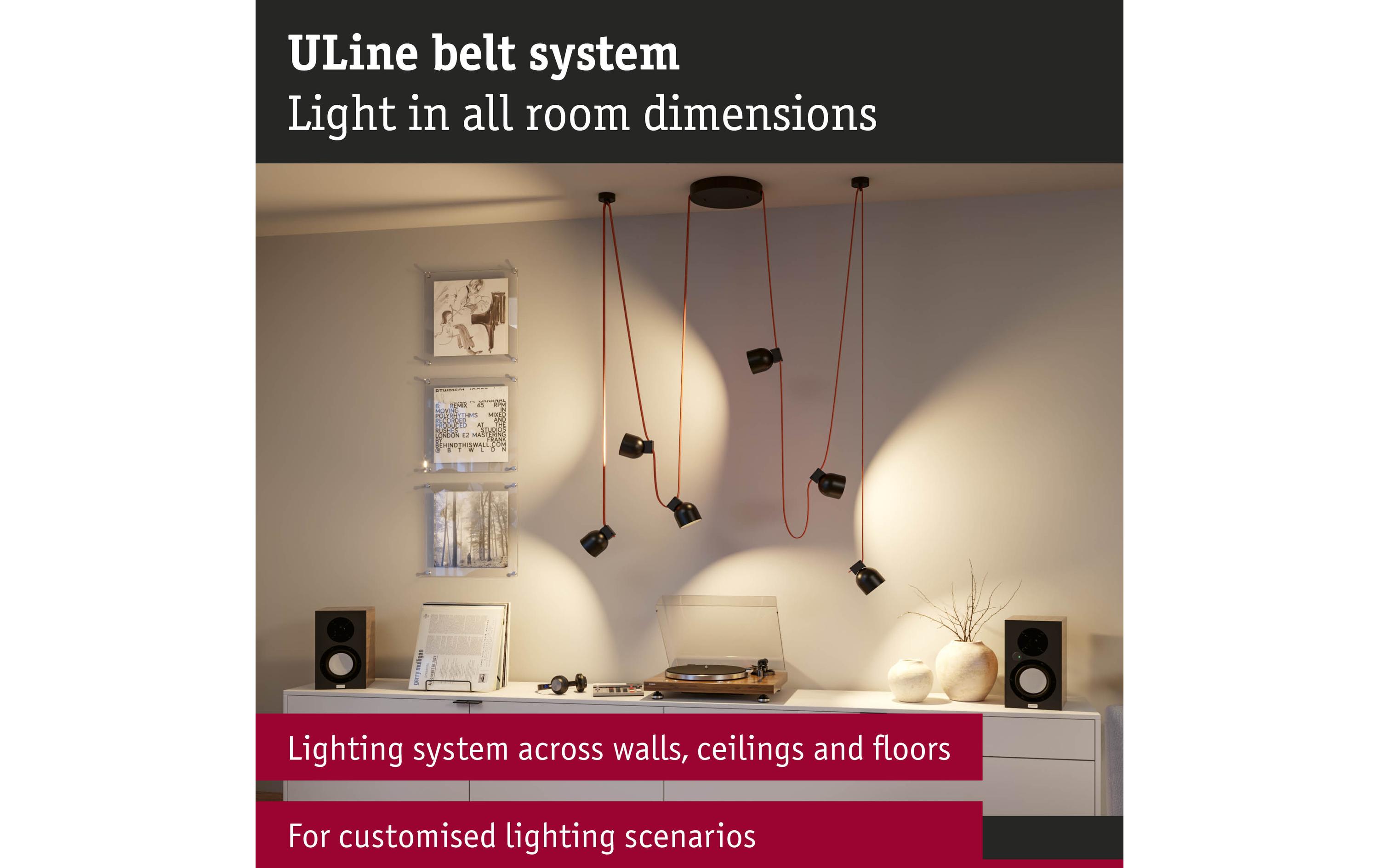 Paulmann ULine Gurt 5 m, Dacron, Orange