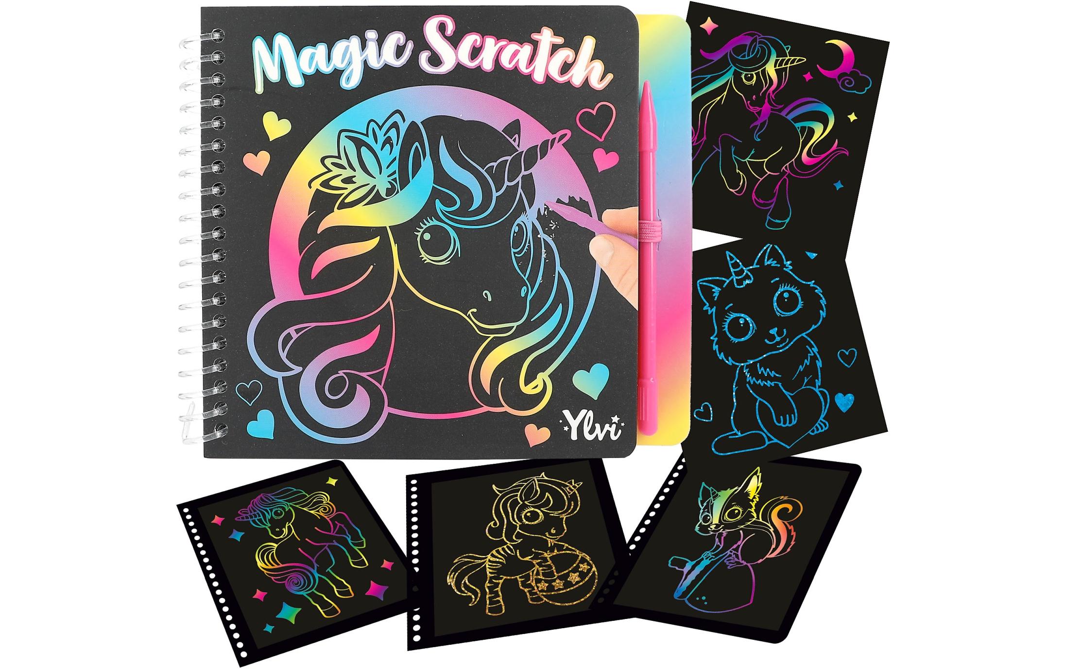 Depesche Malbuch Kratzbuch Miss Melody 20 Blätter Depesche Malbuch Kratzbuch Miss Melody 20 Blätter