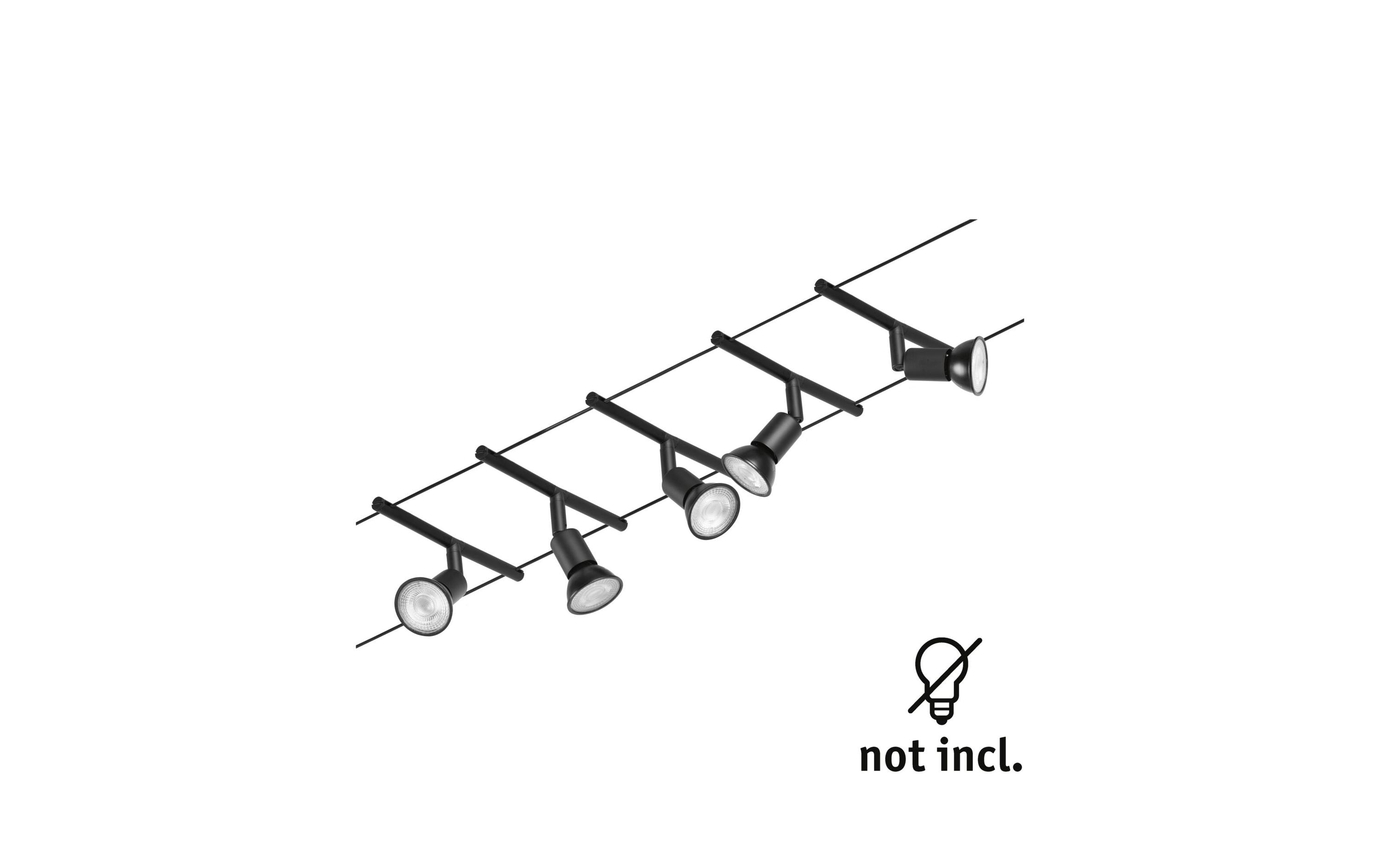 Paulmann CorDuo Seilsystem Salt Basisset GU5.3 max. 5 x 10 W