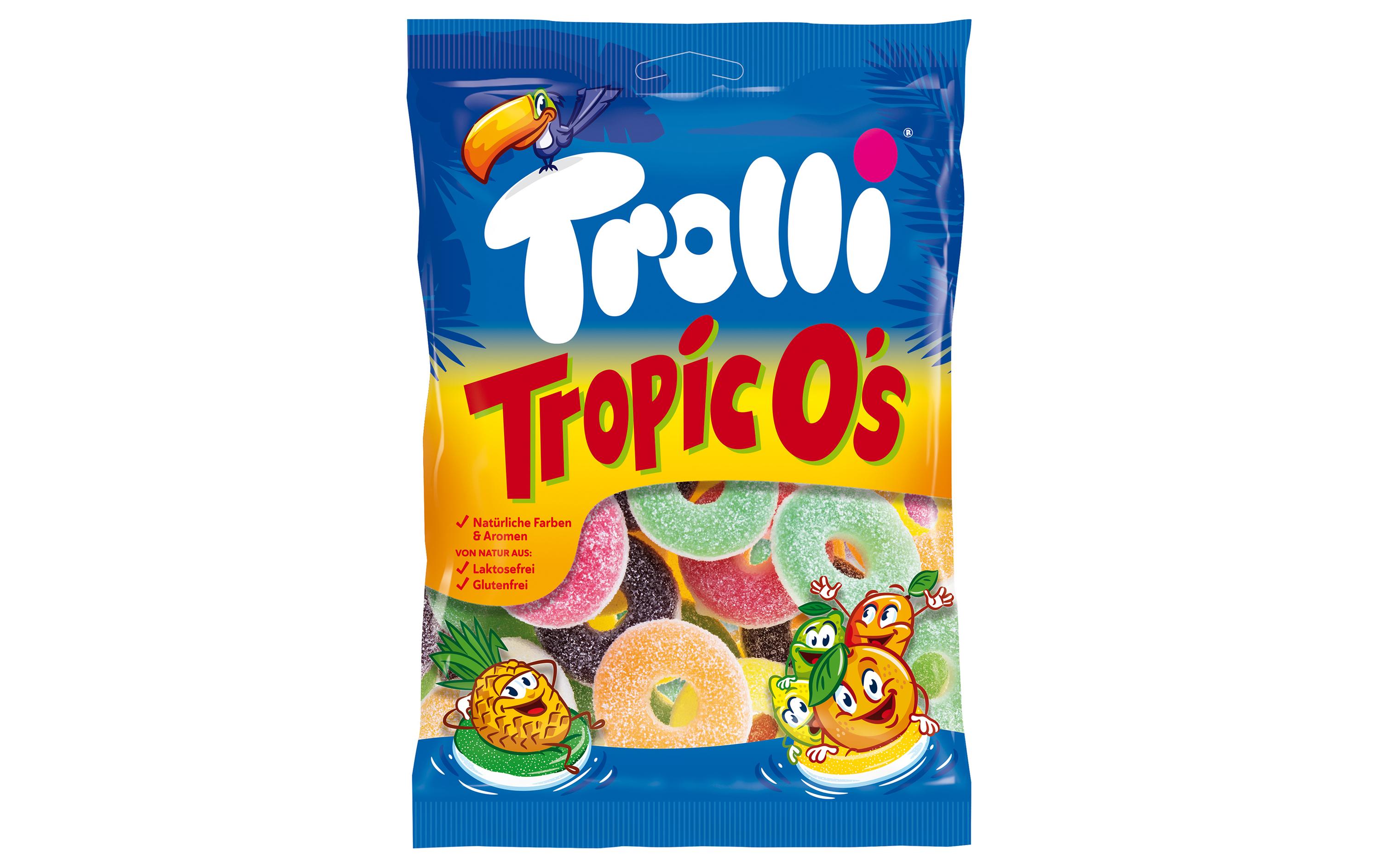 Trolli Gummibonbons Tropic O's 200 g