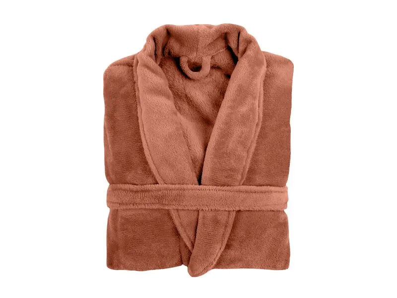 Tiseco Bademantel Cosy S/M, Braun Tiseco Bademantel Cosy S/M, Braun