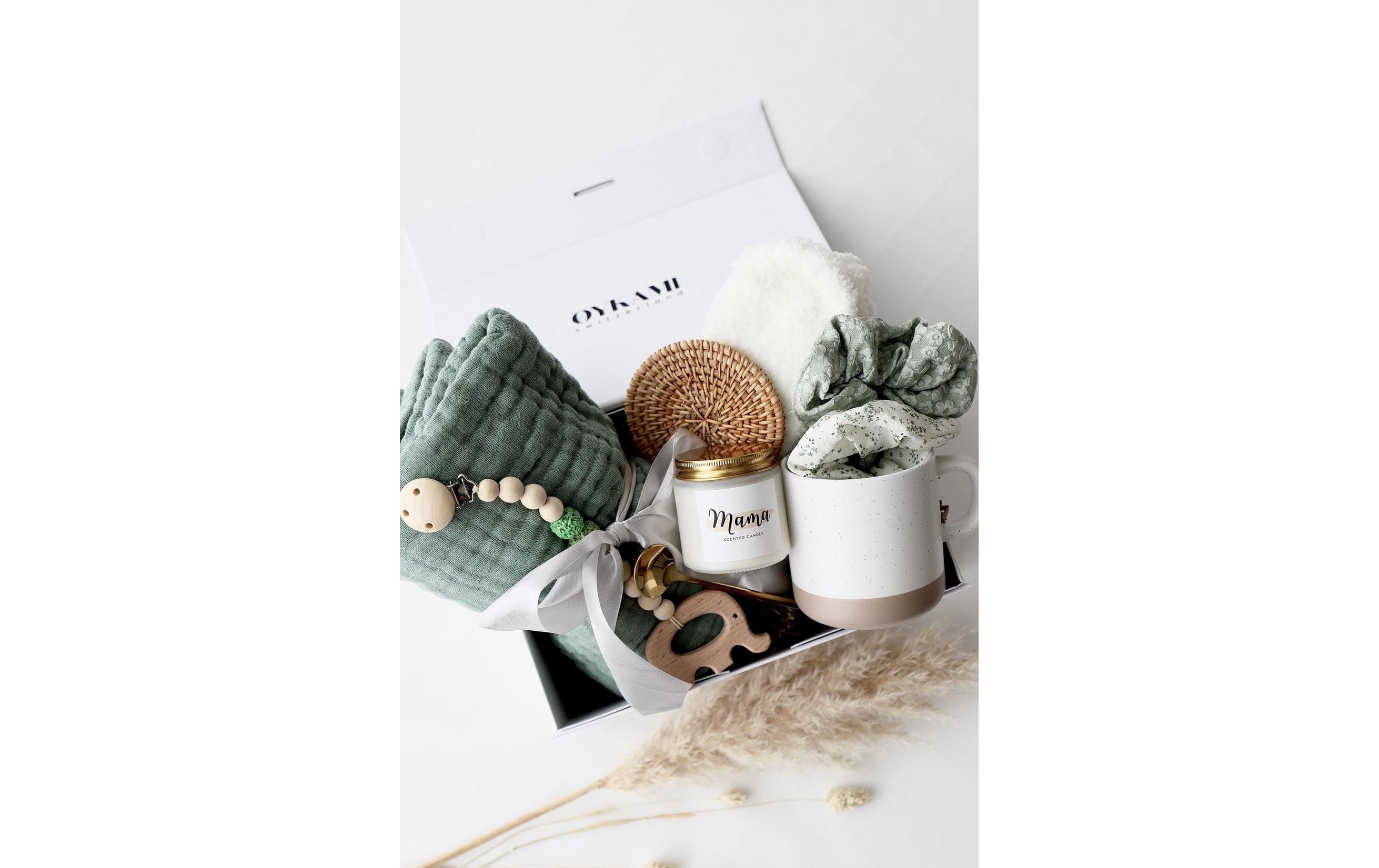 Oykami Mama und Baby Geschenkbox «Kapstadt» Grün