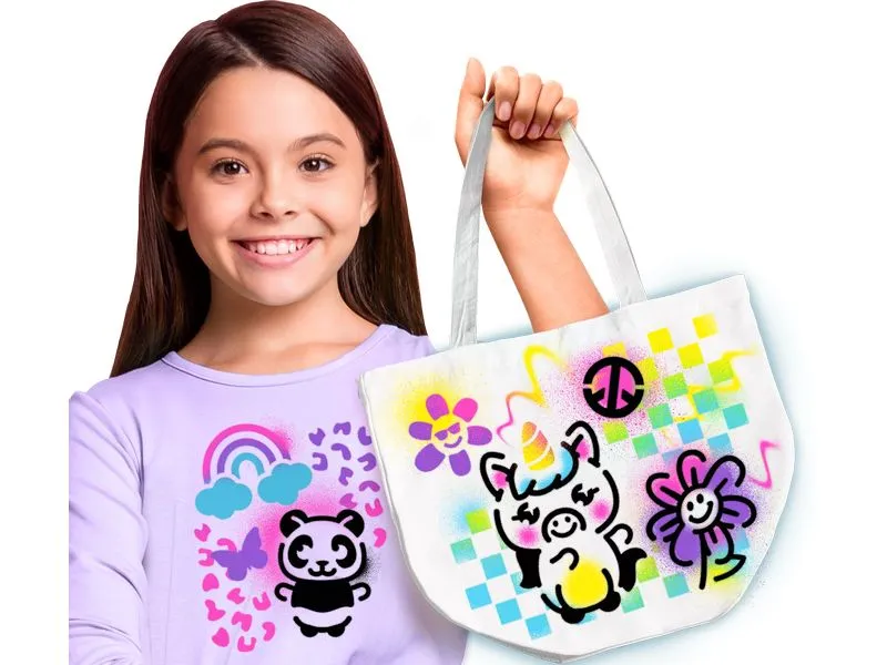 Canal Toys Bastelset Airbrush Art Fashion Design Kit Canal Toys Bastelset Airbrush Art Fashion Design Kit