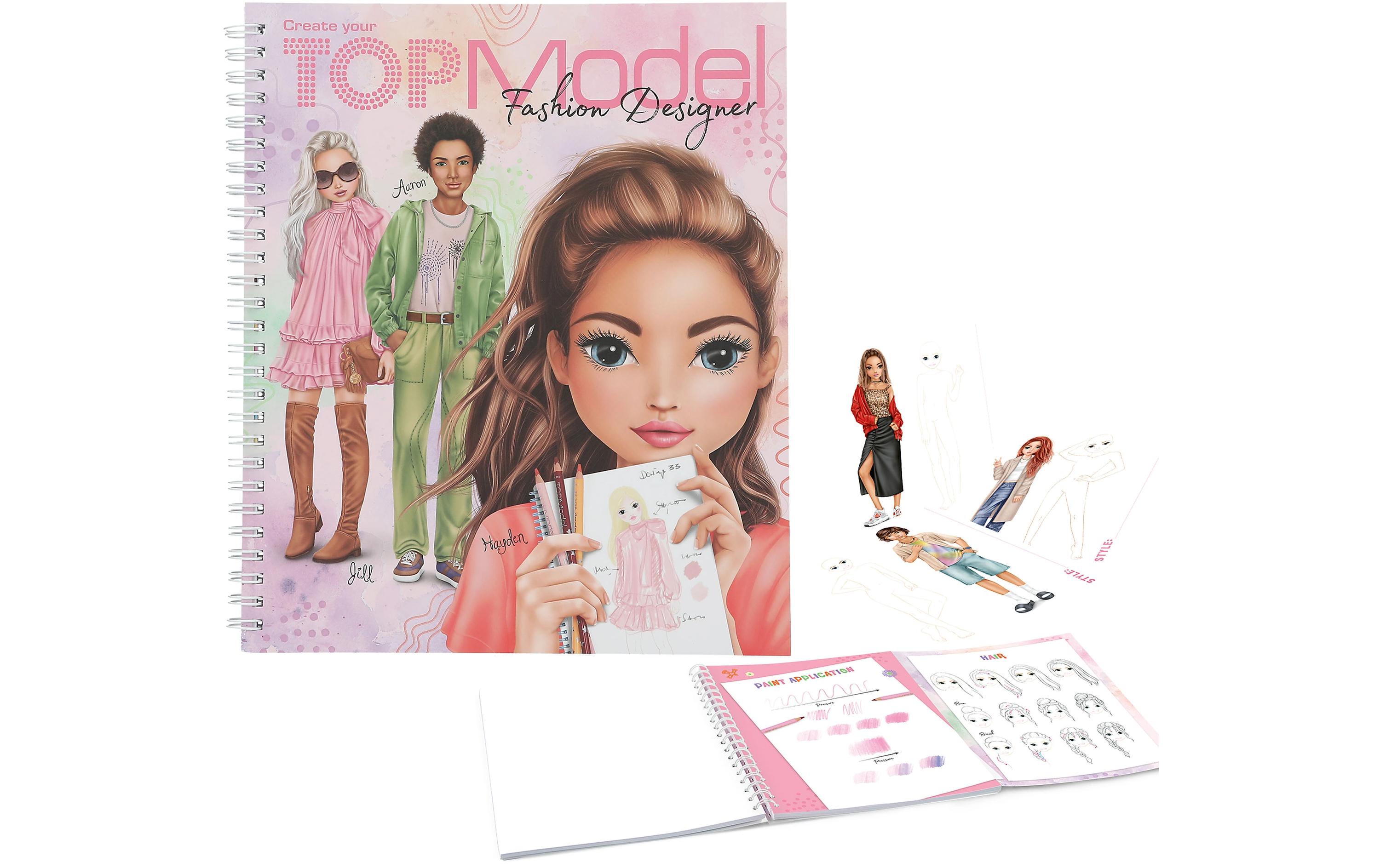 Depesche Malbuch Pocket Top Model 86 Seiten Depesche Malbuch Pocket Top Model 86 Seiten