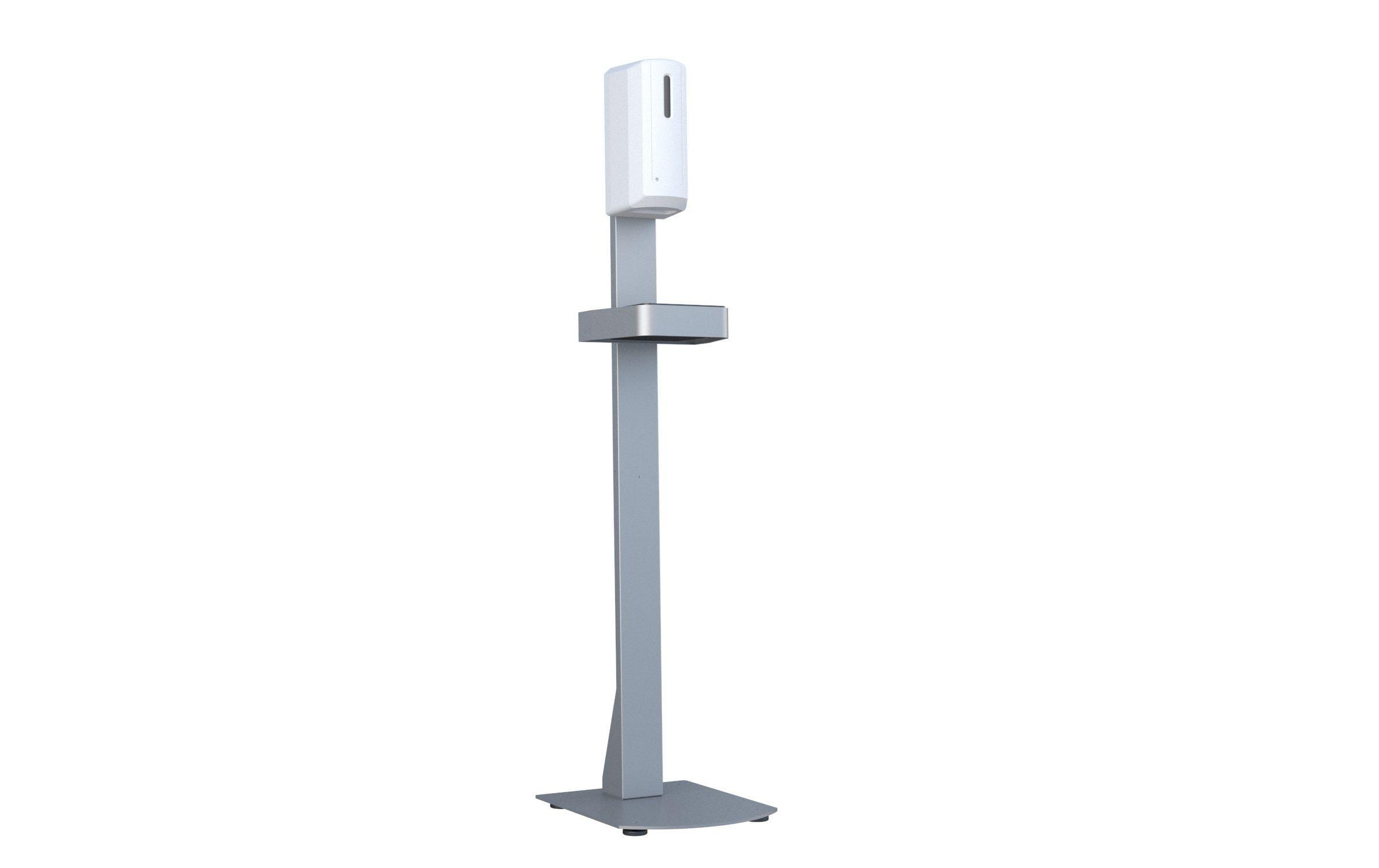 Multibrackets Desinfektionsmittelständer Hygienebox Stand weiss / 9646 Multibrackets Desinfektionsmittelständer Hygienebox Stand weiss / 9646
