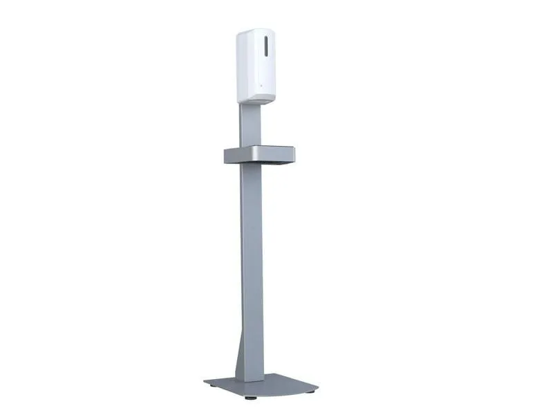 Multibrackets Desinfektionsmittelständer Hygienebox Stand weiss / 9646 Multibrackets Desinfektionsmittelständer Hygienebox Stand weiss / 9646