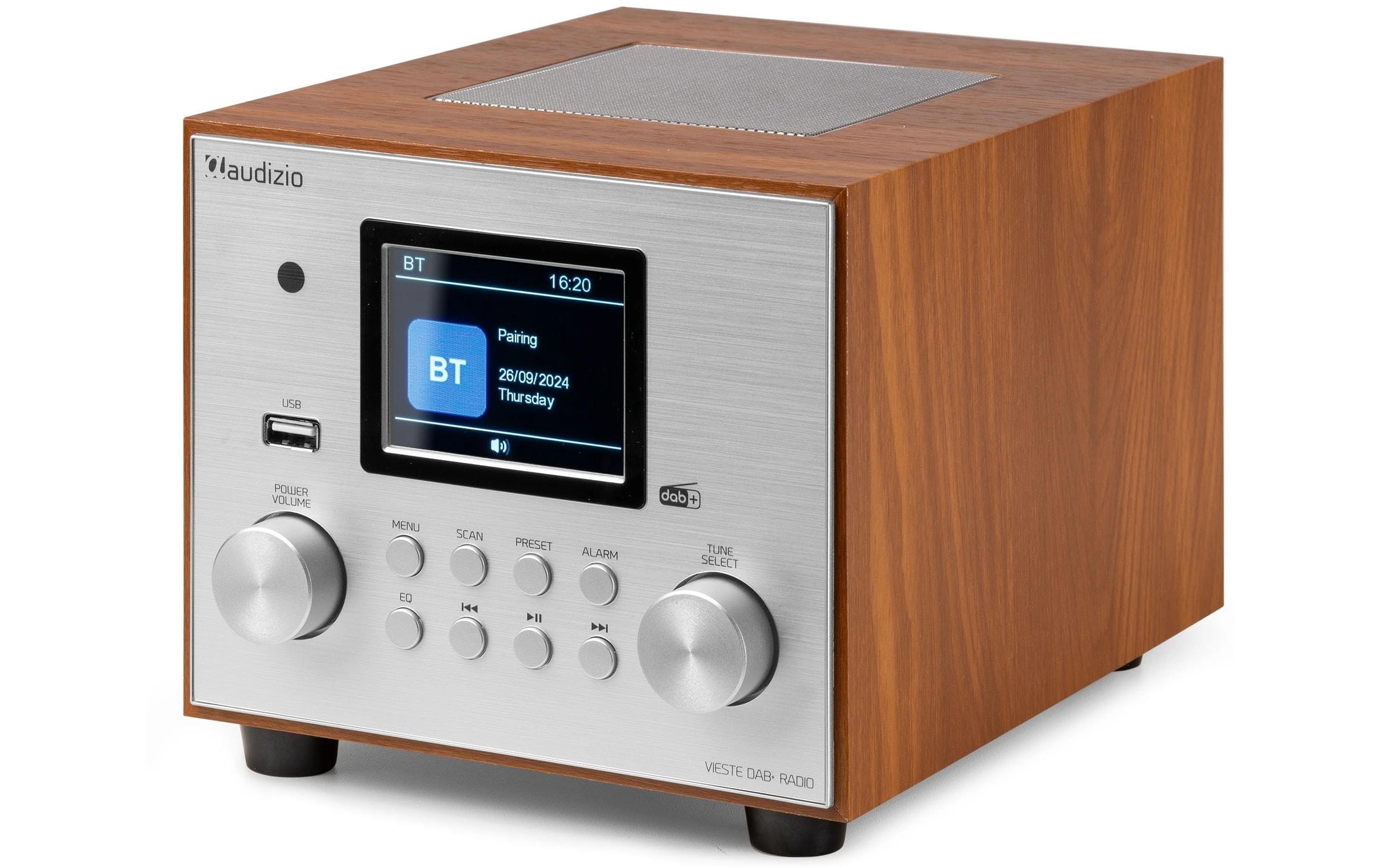 Audizio DAB+ Radio Vieste Silber