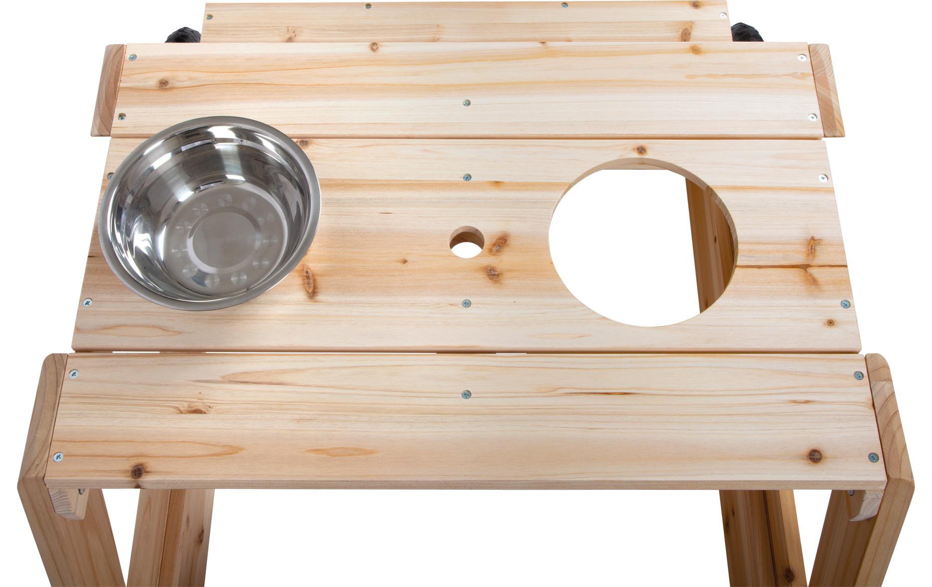 small foot Sandkasten mit Sitzgruppe und Matschtisch