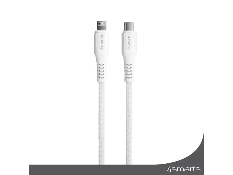 4smarts USB 2.0-Kabel RapidCord PD 30W USB C - Lightning 1.5 m 4smarts USB 2.0-Kabel RapidCord PD 30W USB C - Lightning 1.5 m